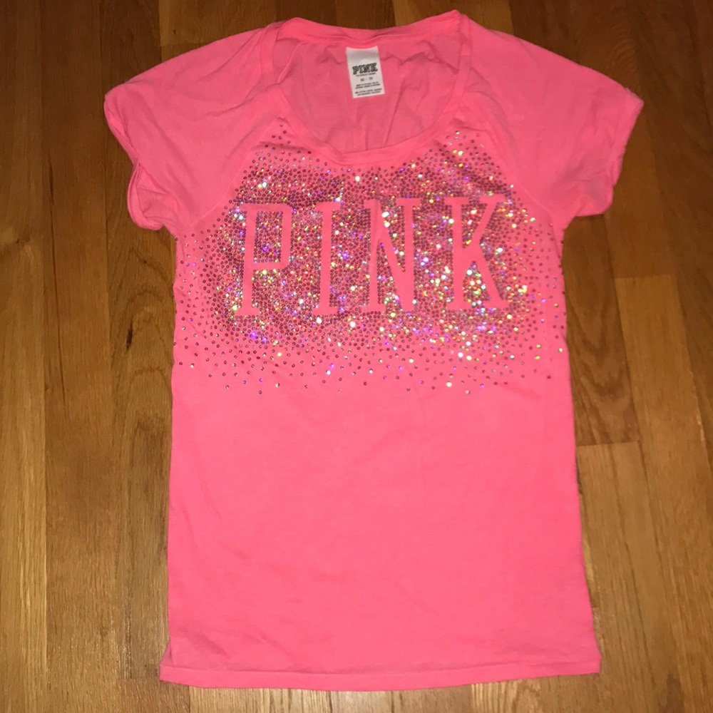 Pink by Victoria’s Secret T shirt with sequins